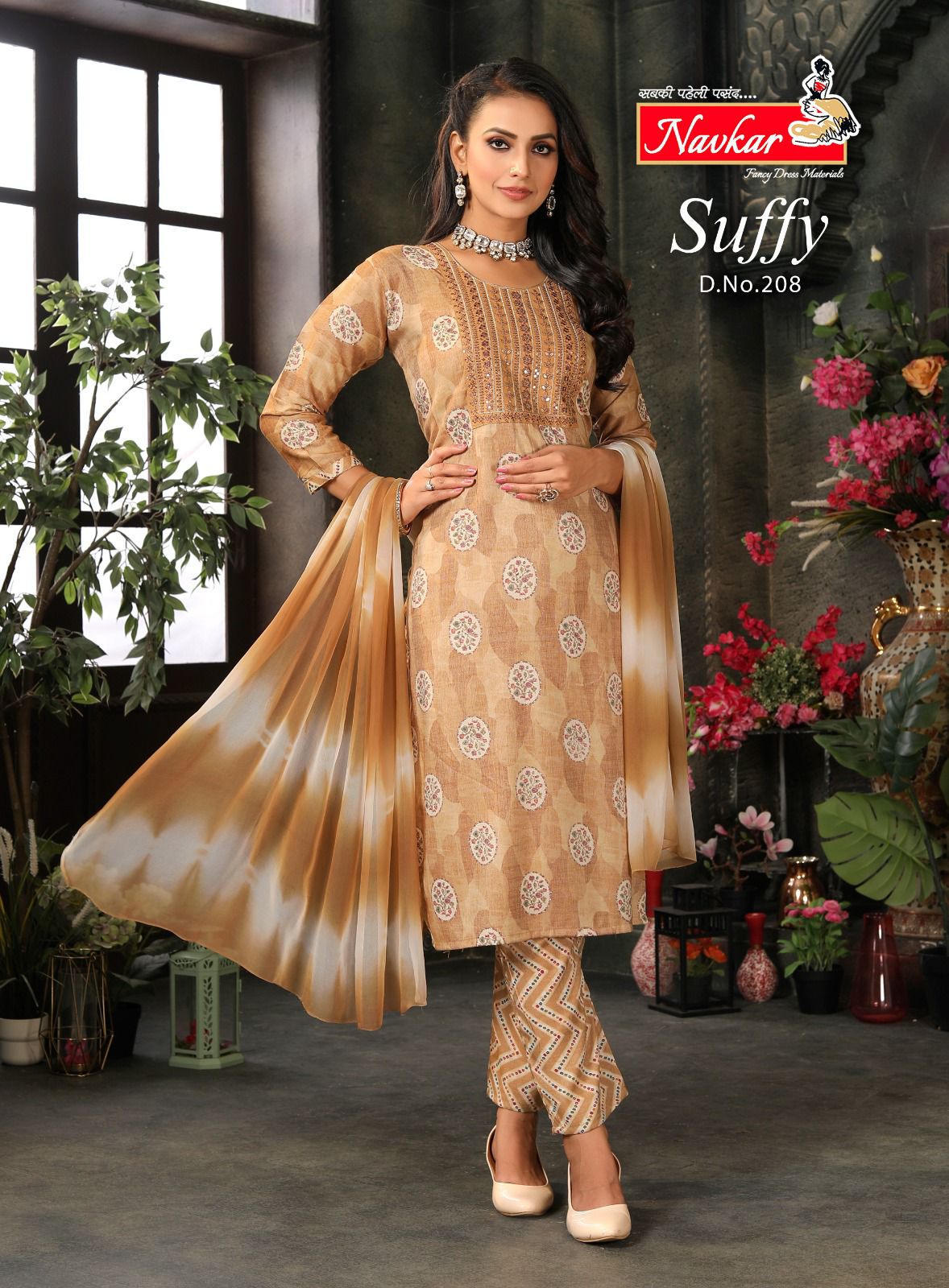 Suffy Vol 2 Navkar Fancy Wear Wholesale Printed Salwar Suits Catalog